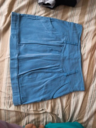 Falda Azul