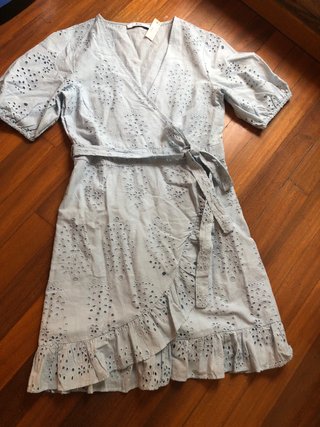 Vestido Cruzado Find Algodón talla S con etiqueta