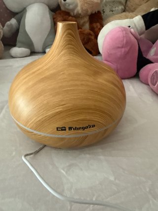 Humidificador Orbegozo efecto madera pequeño
