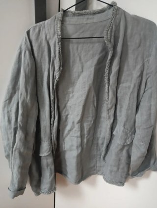 Chaqueta Gris Fina