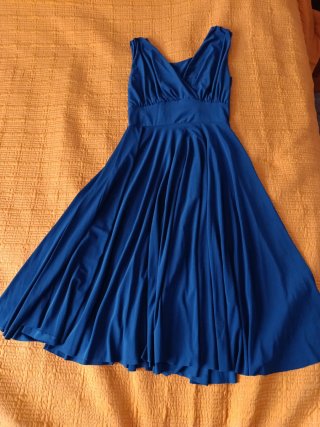 Vestido de fiesta azul