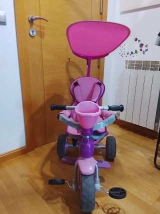Triciclo Evolutivo Ranger QPlay Rosa