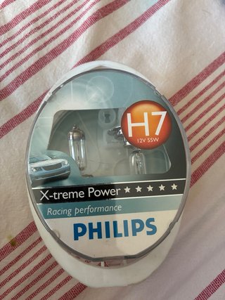 Bombillas Philips H7 X-treme Power