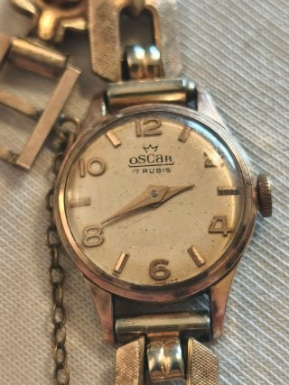 Reloj Oscar Chapado en Oro