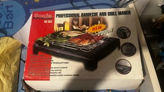Barbacoa y Grill Eléctrico Sonia RS-383