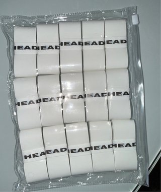 Pack de 15 Overgrips Head Blancos