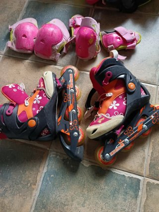 Patines en línea niña talla 34-36