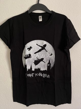 Camiseta Peter Pan Negra