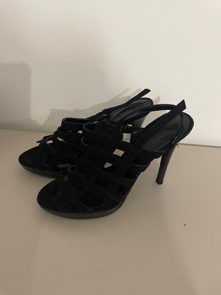 Zapatos de tacón alto negros Purificación Garcia