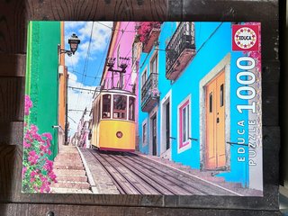 Puzzle Educa 1000 piezas - Tranvía
