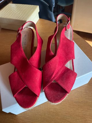 Sandalias Alpargatas Rojas Benini