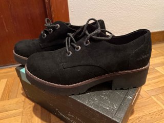 Zapatos Coolway Negros de Ante Talla 39