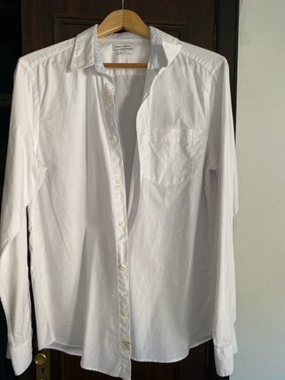 Camisa Oxford Blanca Easy Wear Talla L
