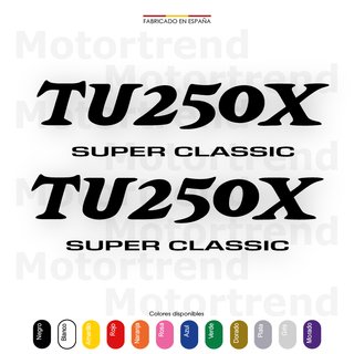 Kit Vinilos Suzuki TU250X super classic