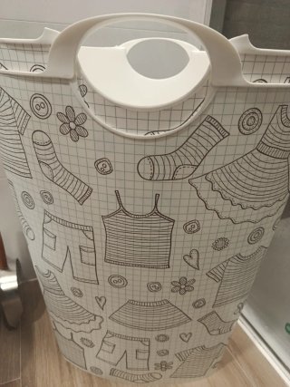 Set de 2 cestos para ropa