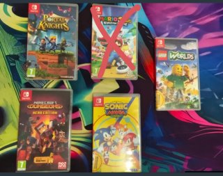 Juegos para Nintendo Switch Venta por separado