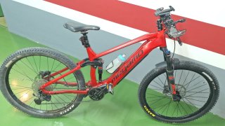 Bicicleta Eléctrica de Montaña Megamo Roja