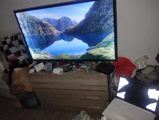 Portátil HP Blanco la pantalla está rota no lo use