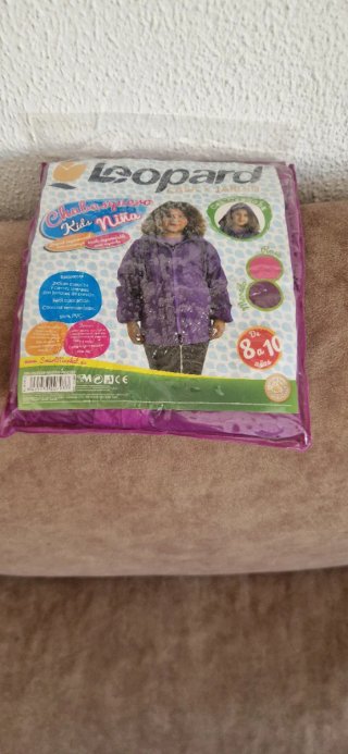 Chubasquero Infantil Lila