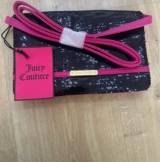 Bolso Juicy Couture Negro y Rosa