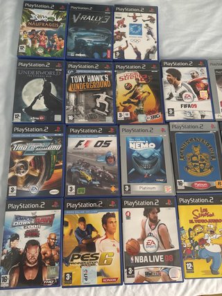Lote de 15 Juegos para PlayStation 2