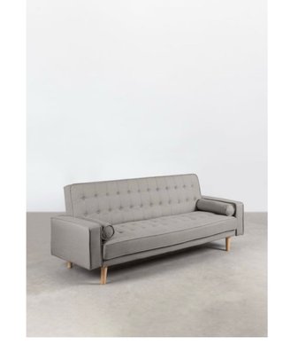 Sofá Cama de 3 Plazas Gris