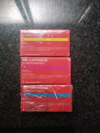 3 Cartuchos de Tinta HI-963XL