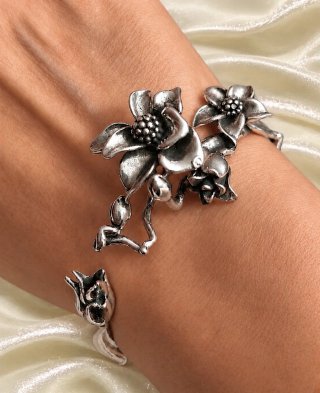 Pulsera De Plata 925 De Estilo Vintage