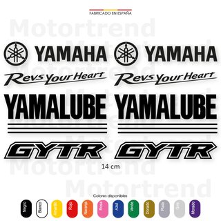 Kit Vinilos Yamaha GYTR Yamalube