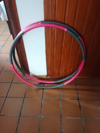 Set de 2 Aros de Hula Hoop