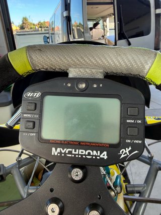 AiM MyChron 4 2T con sonda de escape nueva