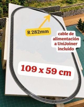 KATO Kit N circuito vías Maqueta tren eléctrico