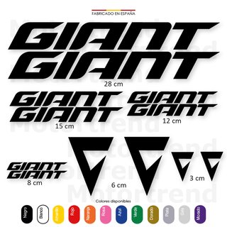 Kit Vinilos Giant Bicicleta