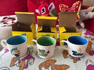 Set de 3 Tazas Minions