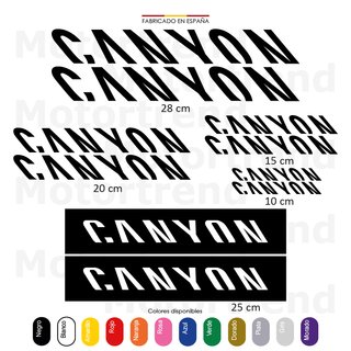 Kit Vinilos Canyon Bicicleta
