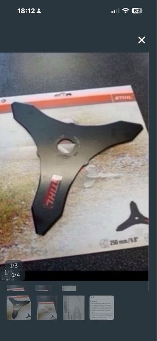Lote 2 Discos Desbrozadora STIHL 3 Puntas