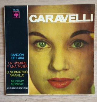 Vinilo EP 7' Caravelli El Submarino Amarillo 1967
