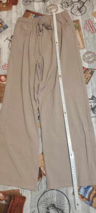 Pantalón XS Stradivarius Beige 34