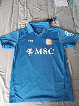 Camiseta Nápoles EA7 Azul