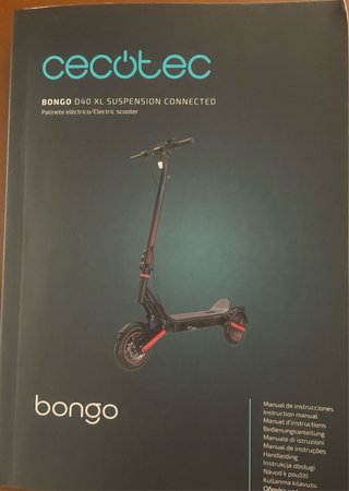 Patinete Eléctrico Cecotec Bongo D40 XL