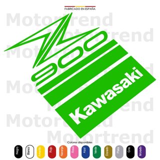 Kit Vinilo Kawasaki Z900 Paso de rueda