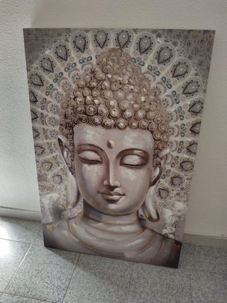 Cuadro de Buda decorativo con cristales