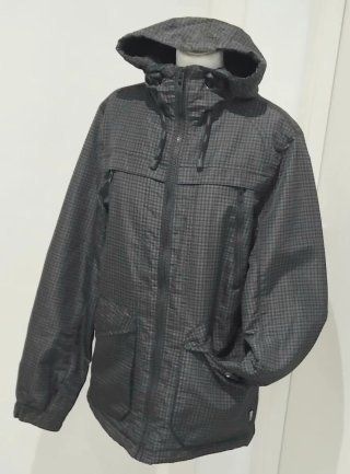 Chaquetón con capucha estampado Talla M