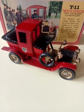 Modellini Matchbox del passato 1912 Packard