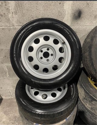 2 Llantas Audi 15 pulgadas
