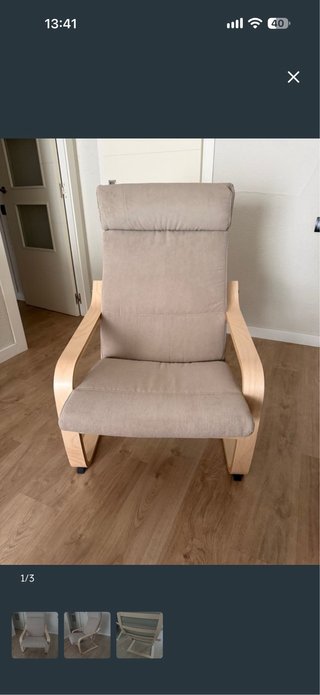 Butaca POÄNG IKEA