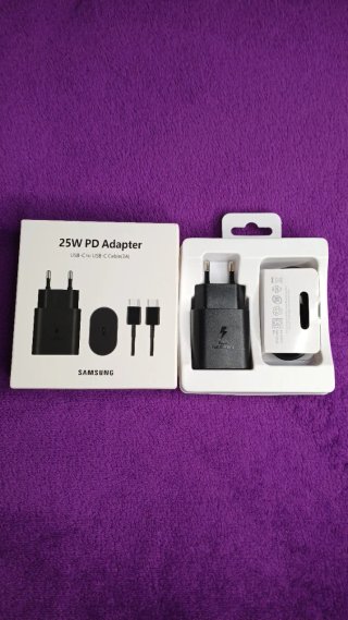 Cargador Samsung 25W PD con Cable USB-C