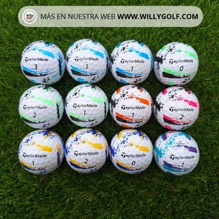 12 Bolas de Golf Taylormade SpeedSoft Grado Perla