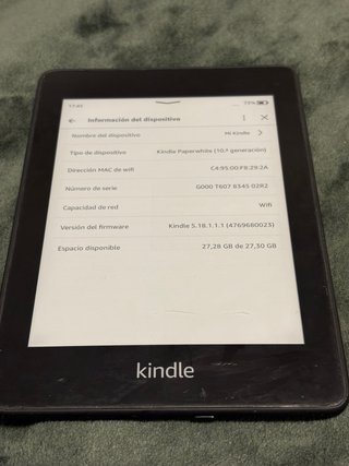 Kindle Paperwhite 10.ª Generación 32 GB