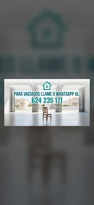 Vaciado de Pisos, Casas, Locales, Naves etc...